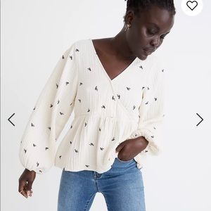 Madewell Wrap Top